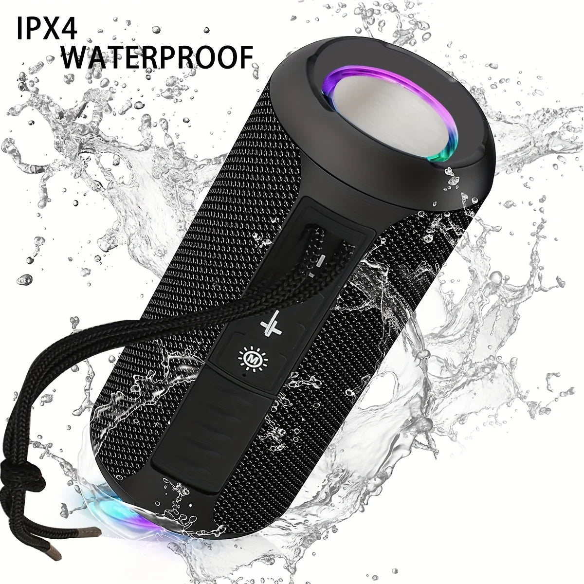 T&G227 Wireless Bluetooth Speakers Portable BT Speaker With Stereo Sound & IPX6 Waterproof Showerproof For Party Beach Camping