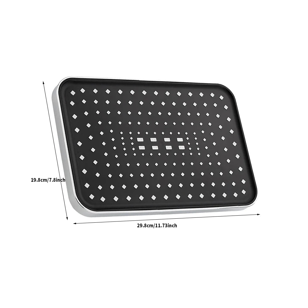 🔥🔥🔥Top spray showerhead 30cm Large Size High Pressure Overhead Rain Large Flow Booster Rain Shower Head 360° Rotation Water Saving