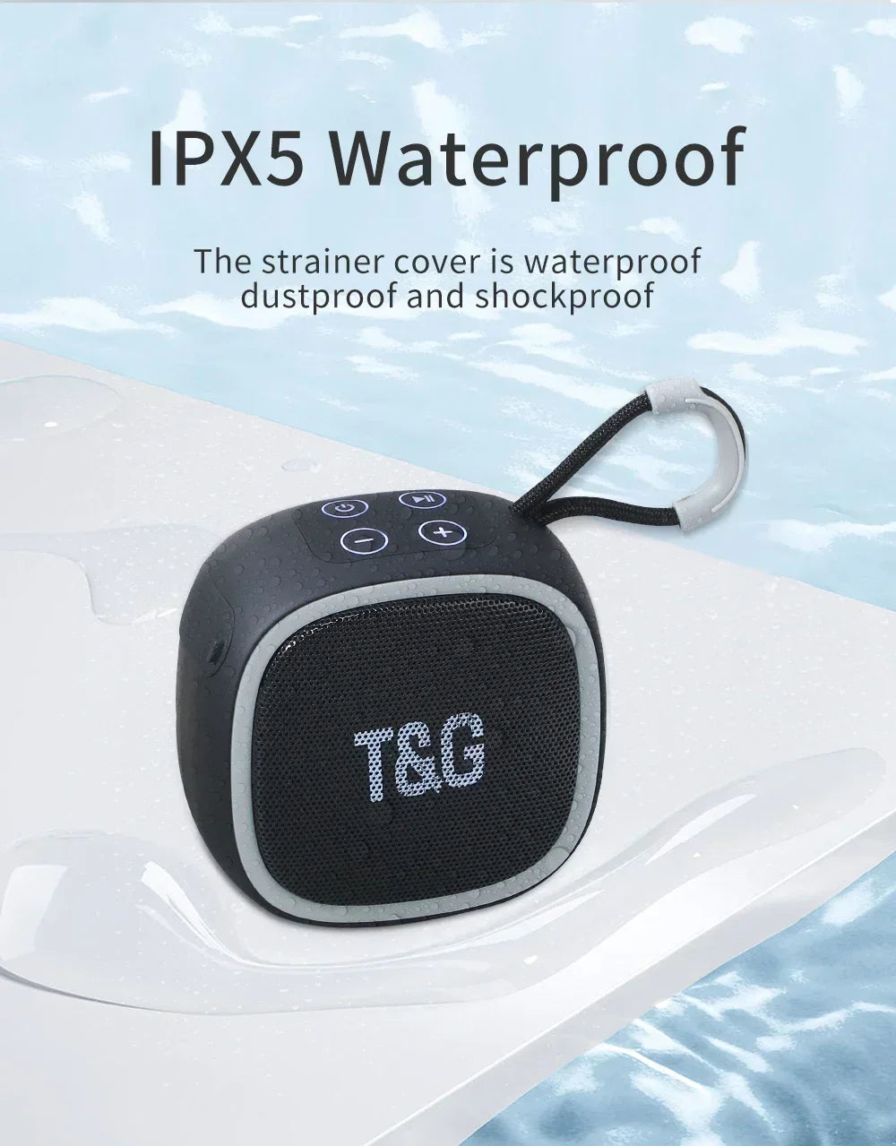 Bluetooth Speaker Mini Portable IPX4 Waterproof Wireless Loudspeaker Support TF FM Card BT TWS Stereo HIFI Sound Box Car Audio