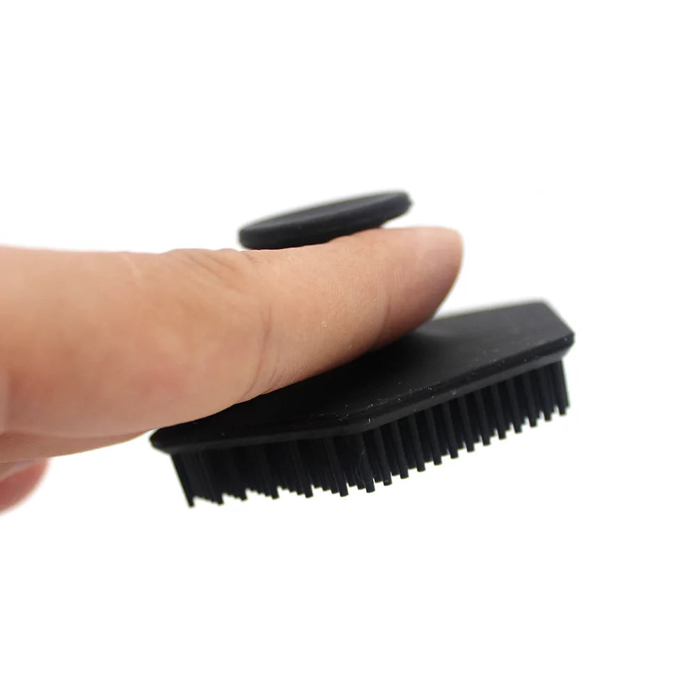 Men Facial Cleaning Brush Scrubber Silicone Miniature Face Deep Clean Shave Massage Face Scrub Brush Face Cleaner