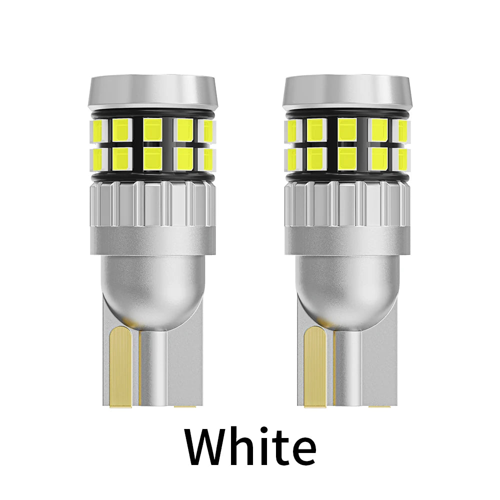 10pcs 12V 24V LED T10 W5W 194 168 Car Truck Signal Lights Canbus 2016SMD No Error Side Parking DRL Lamps Dome Reading Bulb Diode