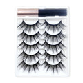 REDSIREN Natural Magnetic Lashes Makeup 1/5Pairs Reusable Magnetic  Eyelashes and Eyeliner Kit