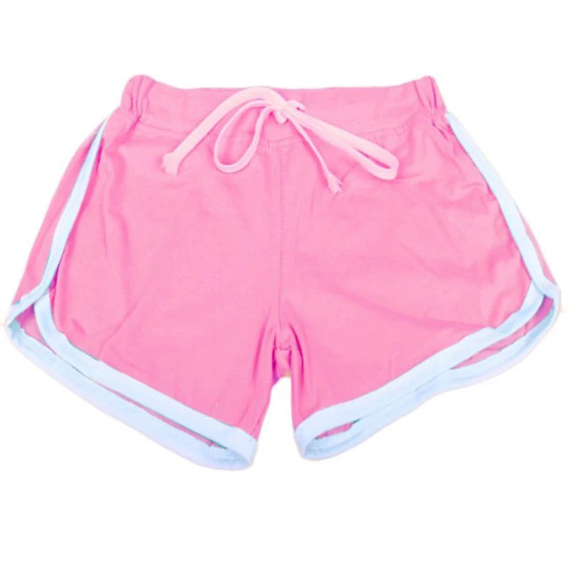 1pc Women Sports Yoga Shorts Skinny Patchwork Casual Tight Shorts Fashion Sexy Summer Girls Running Short Pants Gym Hip Training