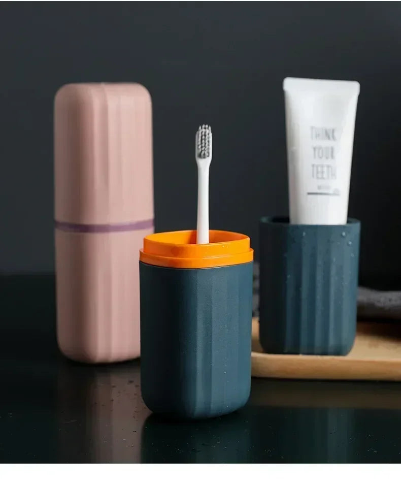 Toothbrush Travel Case Containers Portable Toothbrush Case Outdoor/business Trip/travel Acessories