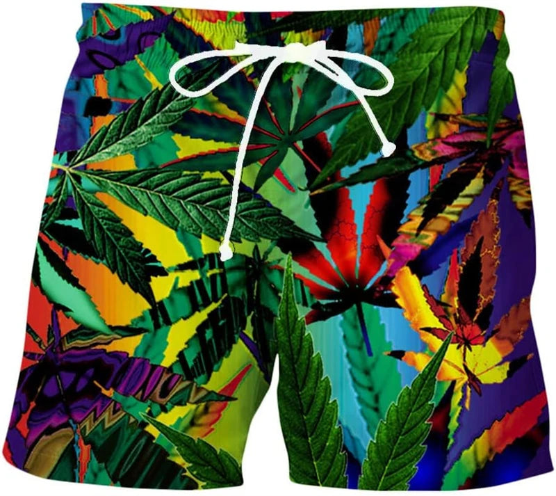 Men's Beach Shorts Oversized Casual Quick Drying Men's Swimming