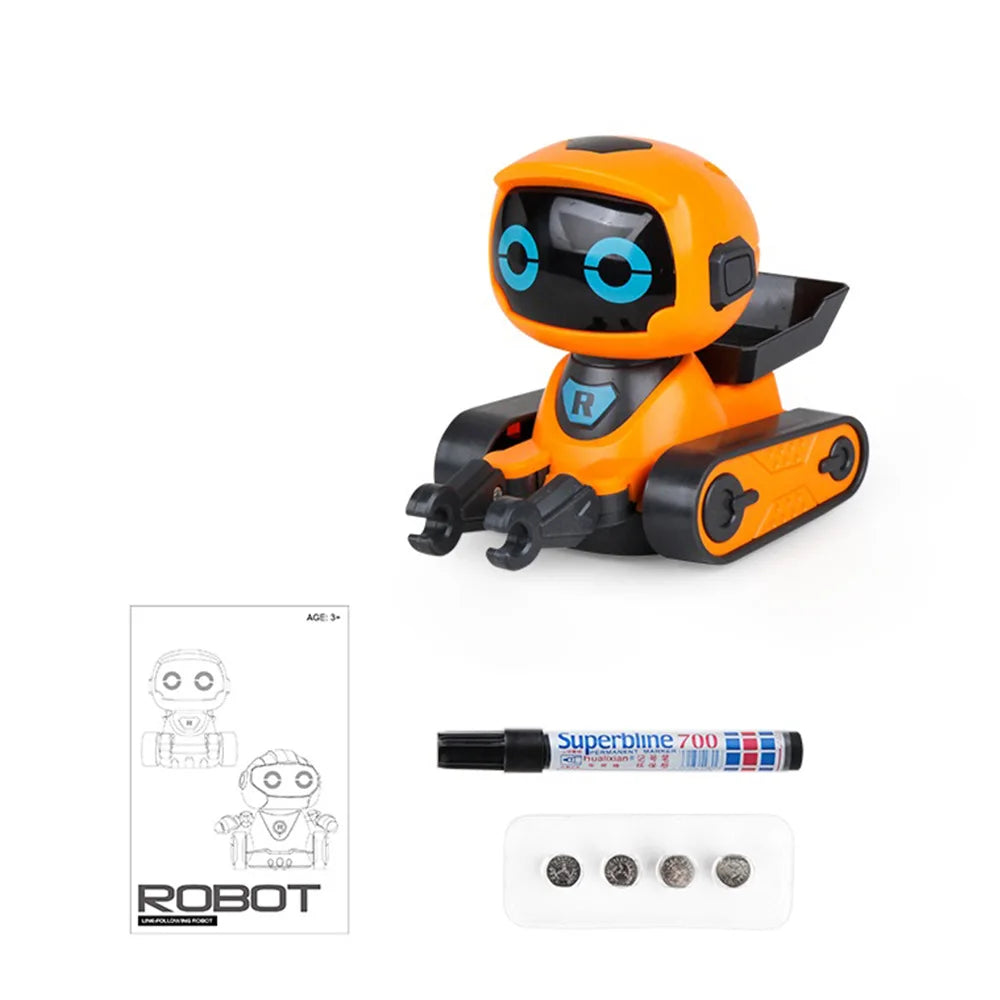 Smart Robot Toy For Early Education Track Drawing Cute Fun Sound Effect Children's Gift Intelligent AI Toy Educational Plaything