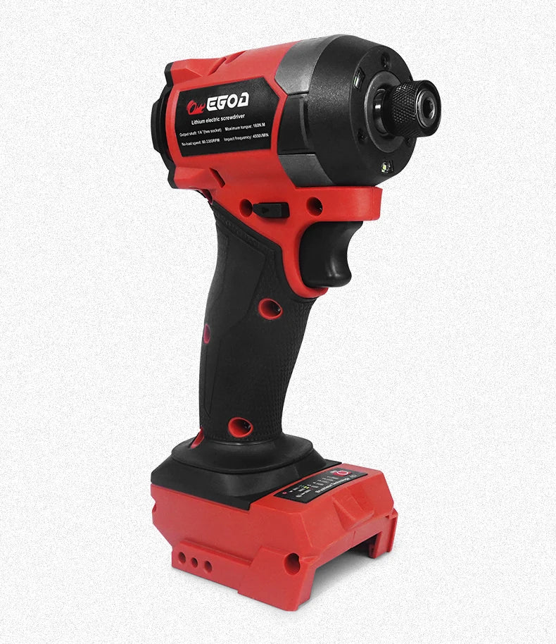 Electric Goddess Impact Driver 160NM Electric Driver For 20V Milwaukee Lithium Battery Brushless screwdrivers Power Tool ﻿