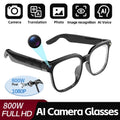 2026 AI Smart Glasses AI Translation 800W HD Camera 4K Shooting Image Bluetooth Call Recording Music Smart Sunglasses 2026 New