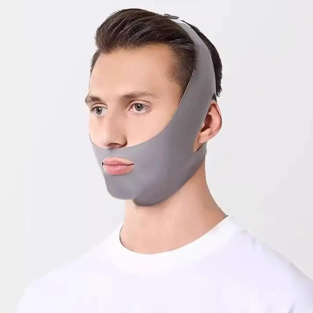 Facial Sculpting Tool For Men Full Face Lifting V-Face Bandage Lifting Improvement Of Nasolabial Folds Double Chin Sleep Mask