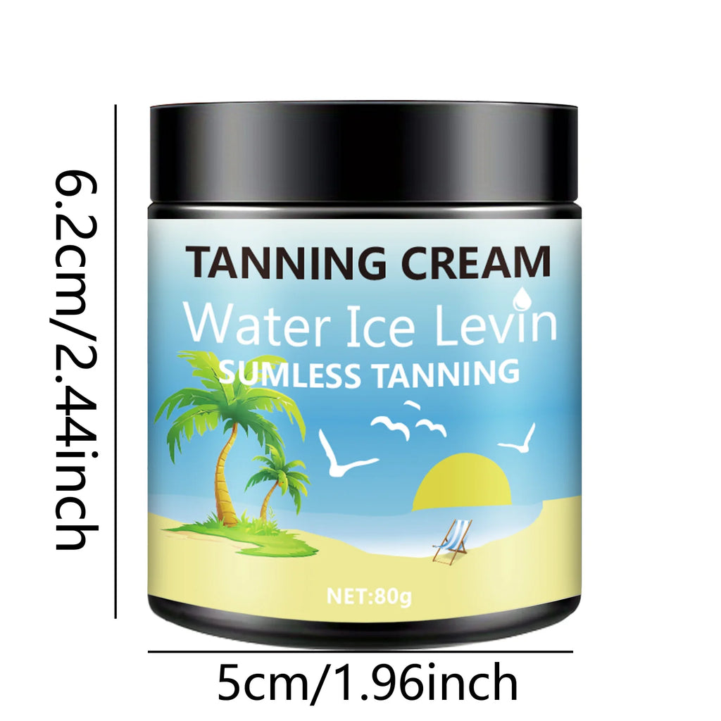 Shea butter Tanning Lotion, Shea Butter and Coconut Oil, Deeply Moisturizing, Fast Absorbing, Non-Greasy