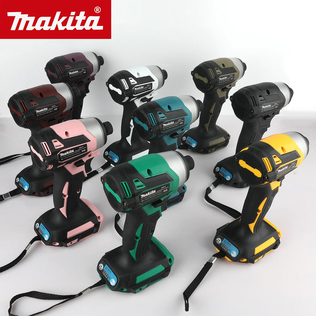 Makita DTD173 High Efficiency Impact Driver 3800 IPM Impact Rate Fast Screw Driving For Large Construction Projects tools