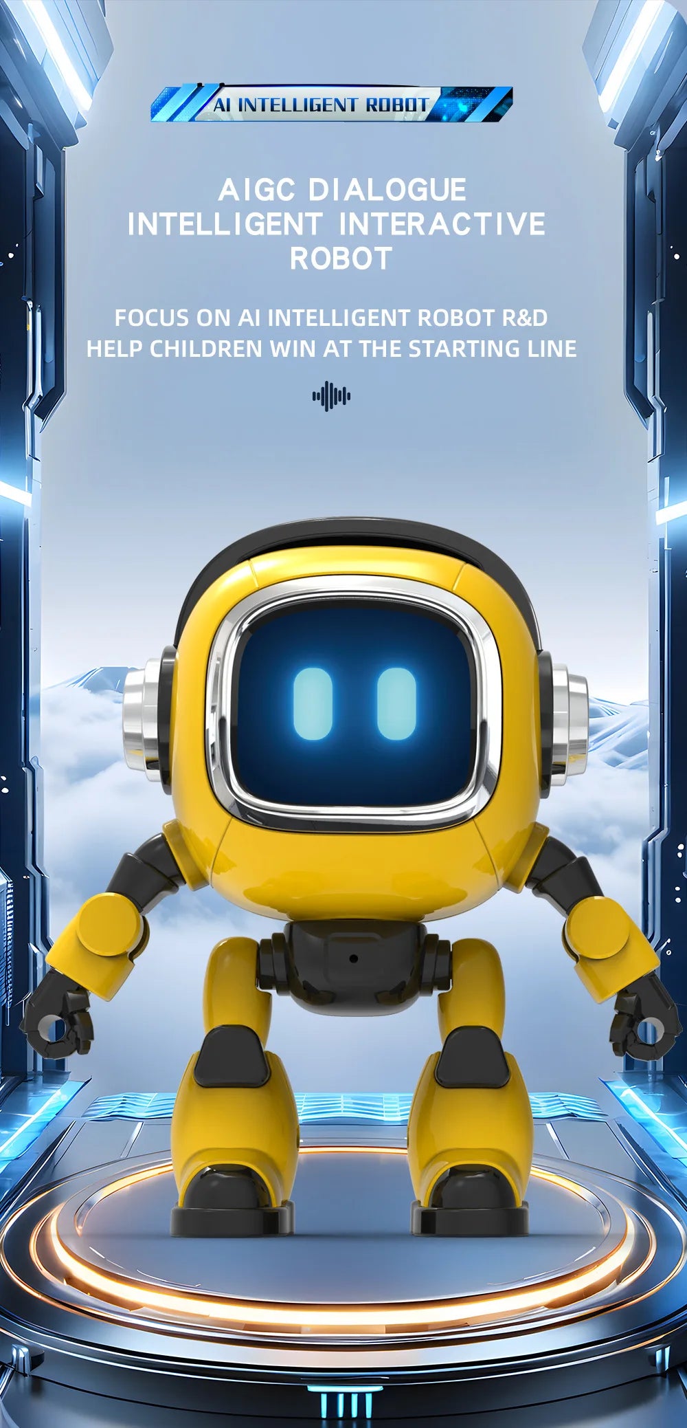 Deepseek Ai Voice Rc Robot Ai Controlled Interactive Voice Activated Educational Toy With Storytelling Q And A For Boys Gifts