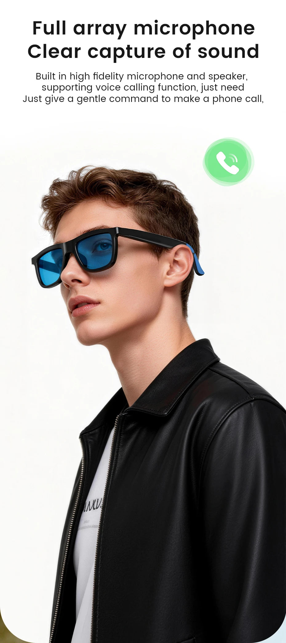 2026 AI Smart Glasses Touch Color-change  Electrochromic Lens AI Translation ChatGPT BT Call Dual-mic Music Audio Sunglasses Men