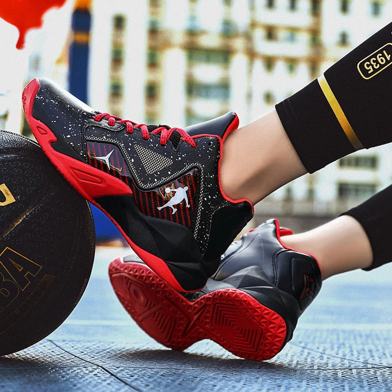 Outdoor Boys Basketball Sneakers Breathable Comfortable New Kids Brand Basketball Shoes Children Sport Shoes Girls Gym Shoes