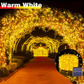 Solar LED String Lights Solar Power Lamp for Patio Tree Christmas Party Wedding Decor Outdoor Lighting Fairy Lights