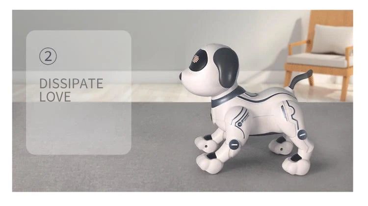 Children's AI Intelligent Pet Dog Intelligent Programming Voice Touch Sensing Mechanical Dog Robot Perfect Children's Gift
