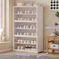 5/7-Layer Shoe Cabinet Dustproof Shoe Rack Shoe Hanger Organizer Shelf Holder Shoe Storage Cabinet Space Saving With Clear Lid