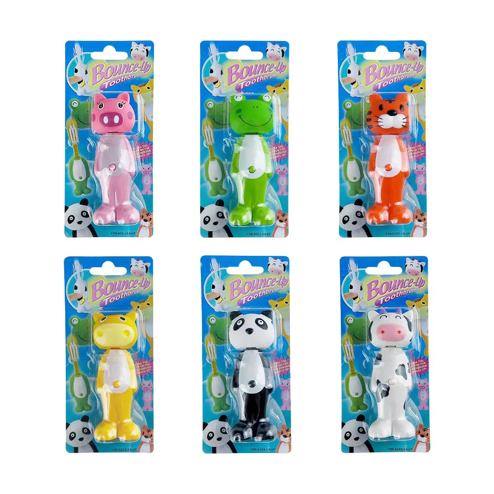 5pcs Cute Cartoon Soft Hair Toothbrush Soft Bristle Teeth Cleaning Brushing Bursh Tooth Brush Kids Training Oral Care