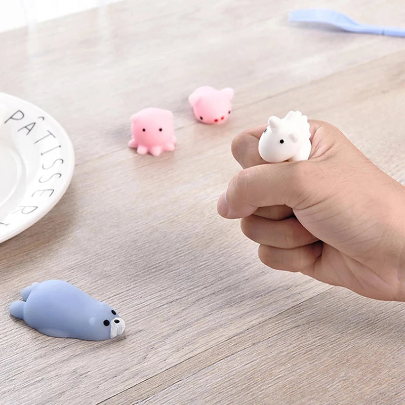Mochi Squishy Toy Cute Animal Squeeze Antistress Kawaii Stuff Funny Gifts Kids Regalos Para Cumpleaños Infantil Invitados