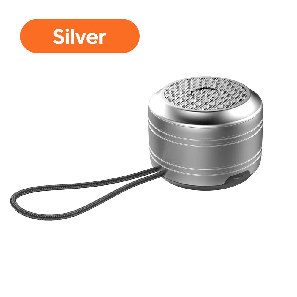 Portable wireless Bluetooth5.0 speaker - compact music audio system suitable for indoor and outdoor use