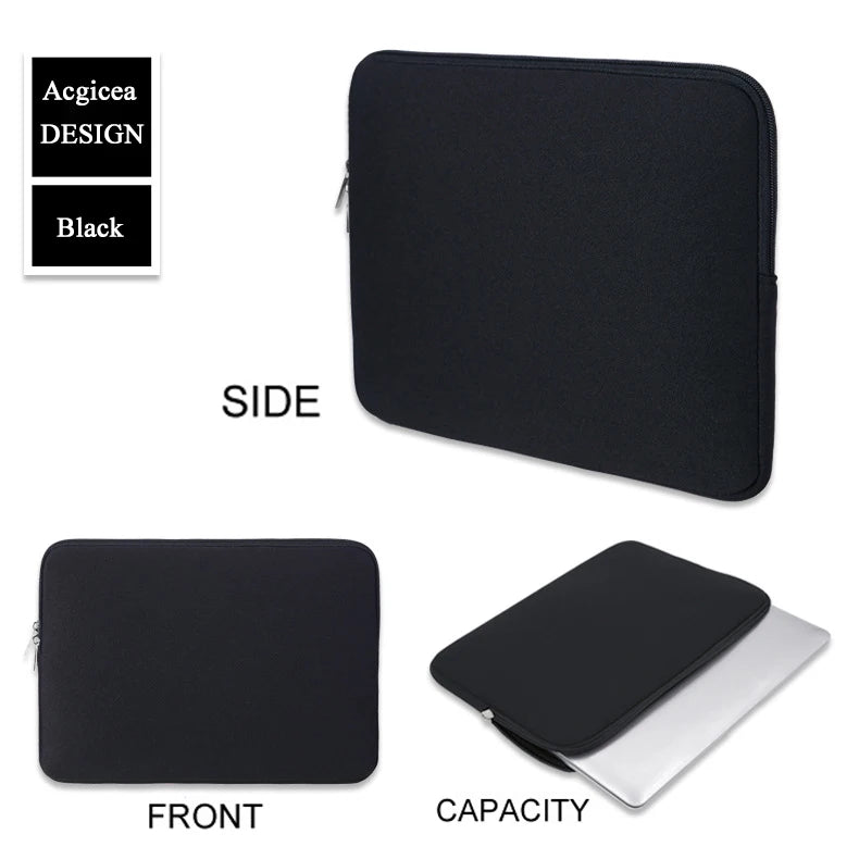 11-15.6Inch Portable Laptop Bag Soft Bag Office Travel Business Computer Bag For Xiaomi Lenovo Hp Dell Computer Case Macbook Air