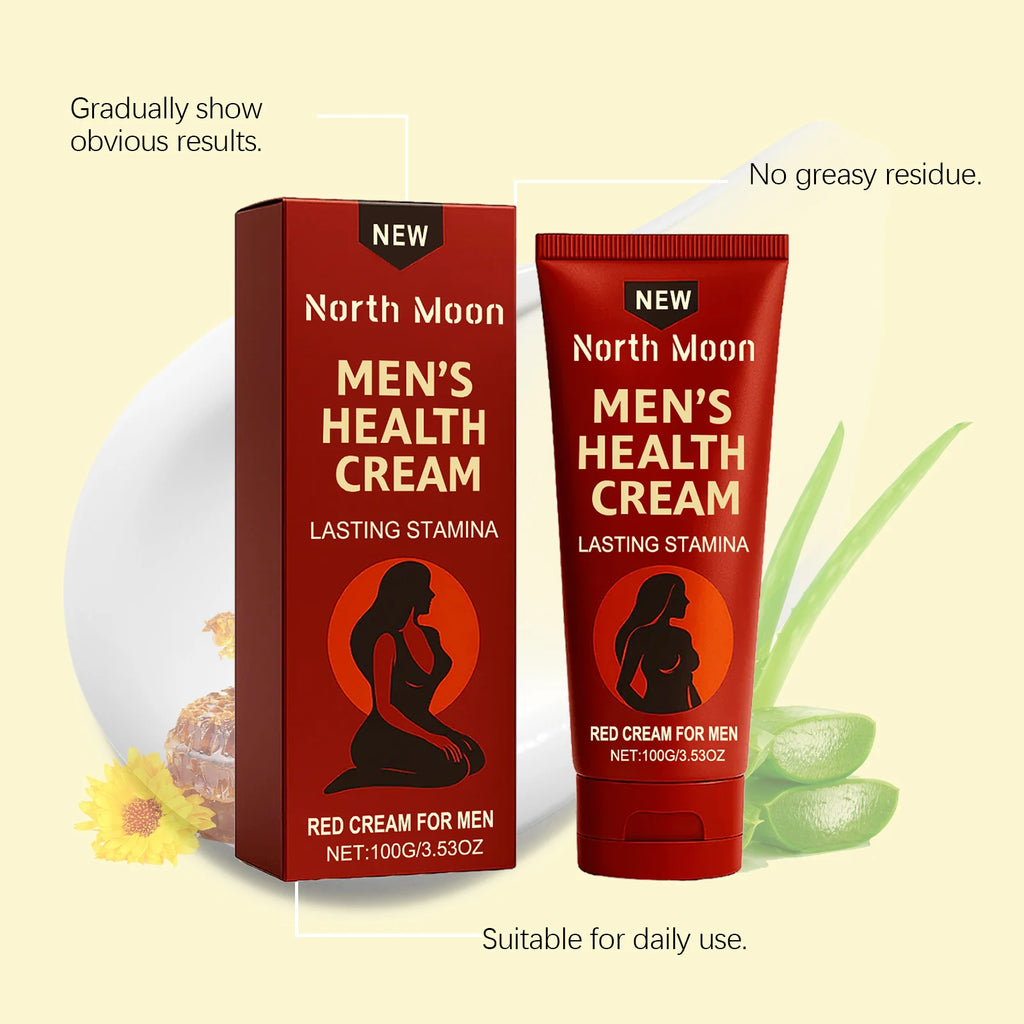 Men's Care Cream Daily Care to Nourish Men's Skin Gentle Formula Massage Care Cream
