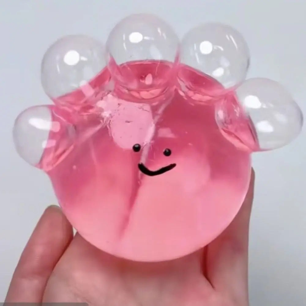 Realistic🔥🔥🔥 Solid Bubble Octopus Pinching Toy Simulation Squeezing Acne Water Ball Squeeze Toy Creative Stress Relief Toy Gifts