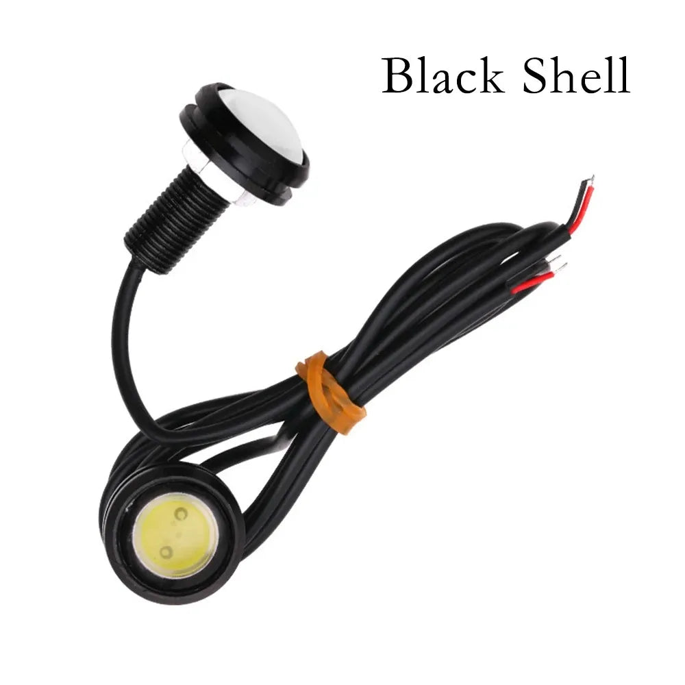 2/4/10pcs 23mm COB Eagle Eye Lamp LED driving lights drl LED Car Daytime Running Light Led Reverse light Car grille signal light