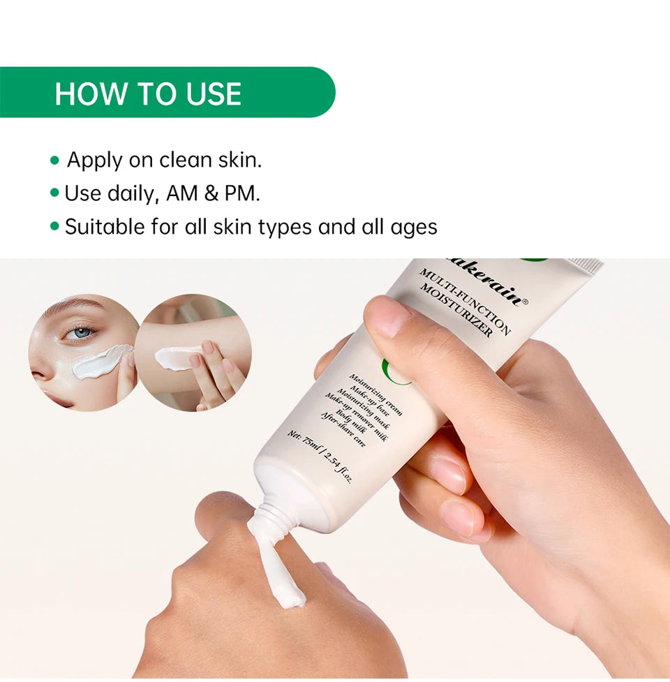 Lakerain Multifunction Moisturizer & Anti-Aging Face Cream, Rapid absorption, Fresh and not greasy, No burden on skin