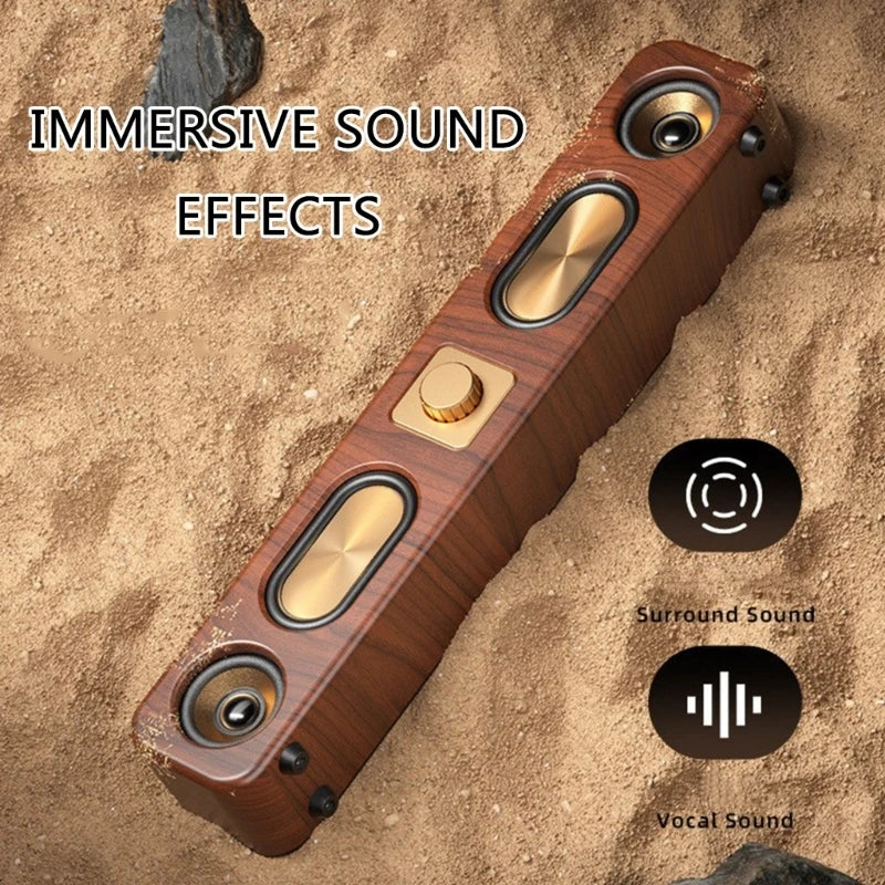 Bluetooth-compatible Speakers Wireless Sound Bar Speakers for Desktop Speakers Corded USB Connection for Monitors