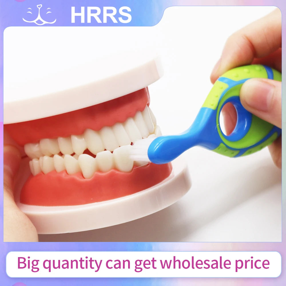 2Pcs/Set KidsToothbrush With Soft Bristles BPA-Free Children Toothbrush