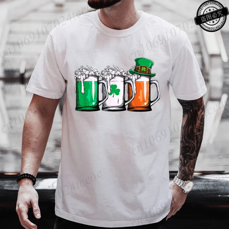 St. Patrick's Day Men's T-Shirts short Sleeve
