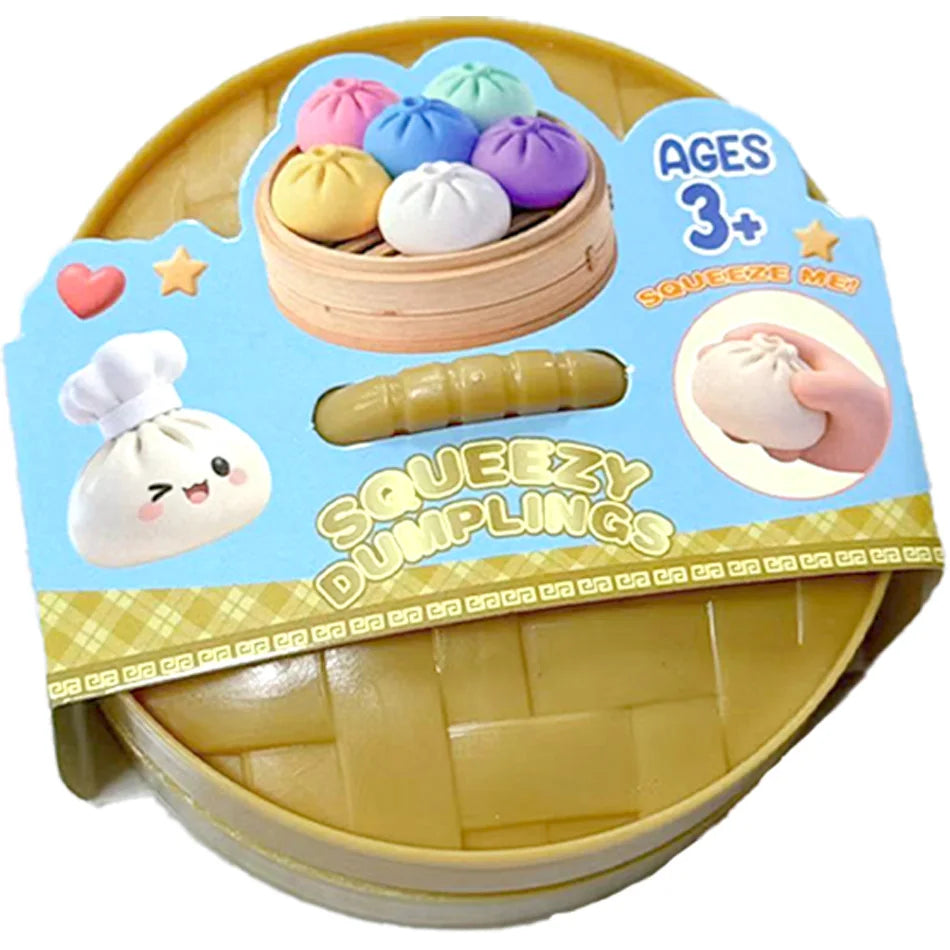 Glitter Dumpling🔥🔥🔥 Squishy Squeeze Toy With Packaging Box Stress Relief Sensory Decompression Toy