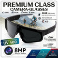 2026 New AI smart shooting&recording glasses with 800W camera, HD anti-shake bicycle riding shooting artifact, windproof goggles