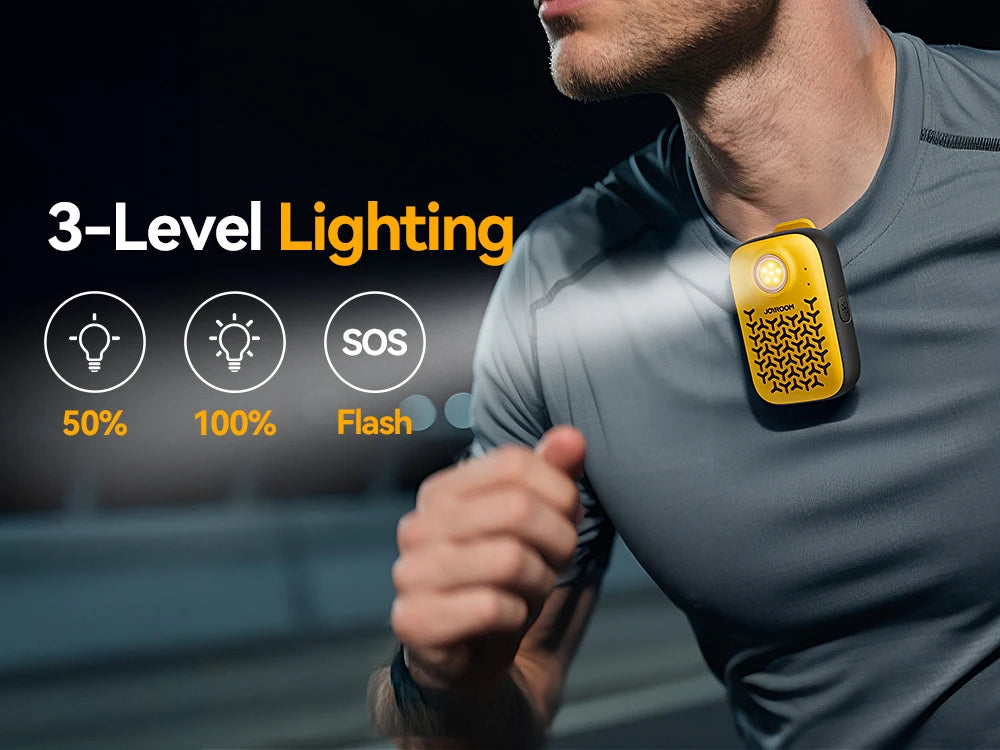 Joyroom Wearable Bluetooth 5.4 Speakers,IP67 Waterproof,Clip-On Portable Small Personal Speaker/Clean Sound/Stereo Pair/Wireless