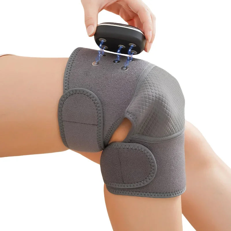 2026/Best sales Wireless Knee Massager Hot Compress for Effective Physiotherapy and Pain Relief