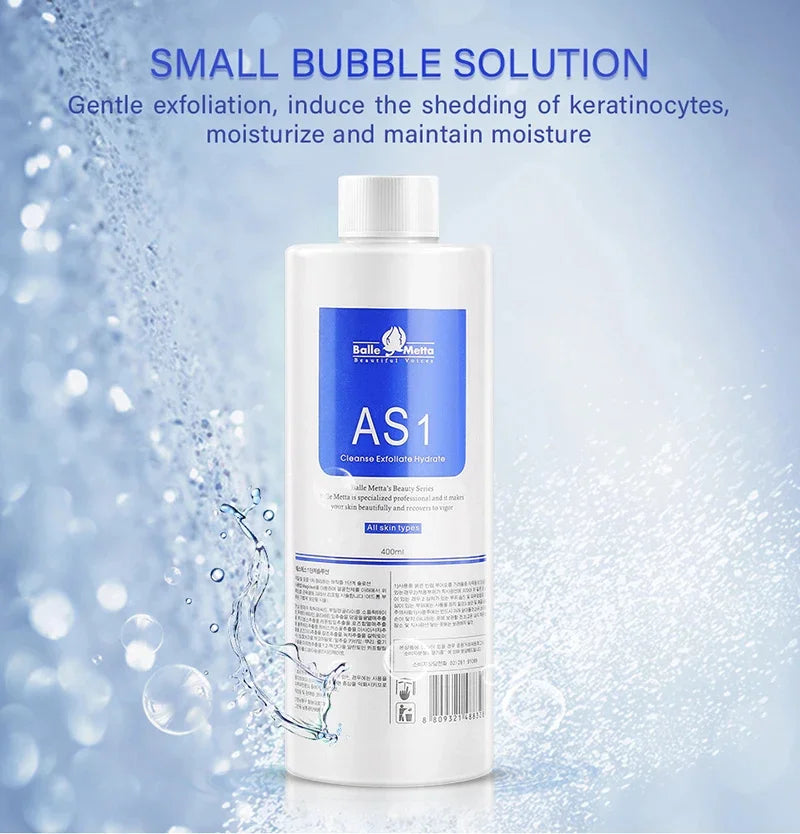 Facial Skincare Face Serum AS1 SA2 AO3 Aqua Peel Solution For Facial  Skin Deep Cleaning 400ml Kit of 3 Serums