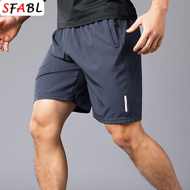 Thin Breathable Beach Short Pants Quick Dry Shorts Men's Football Soccer  Jogging Fitness