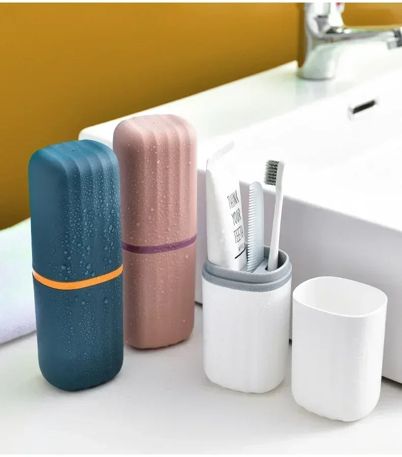 Toothbrush Travel Case Containers Portable Toothbrush Case Outdoor/business Trip/travel Acessories