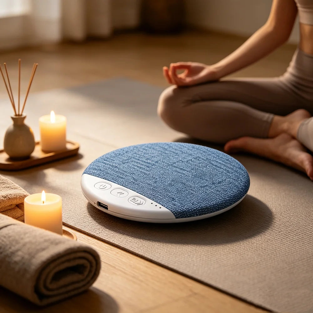 Bluetooth 5.4 Under Pillow Bluetooth Speaker Sleep Aid Hifi Stereo Sound White Noise Machine Portable Wireless Sleeping Speaker