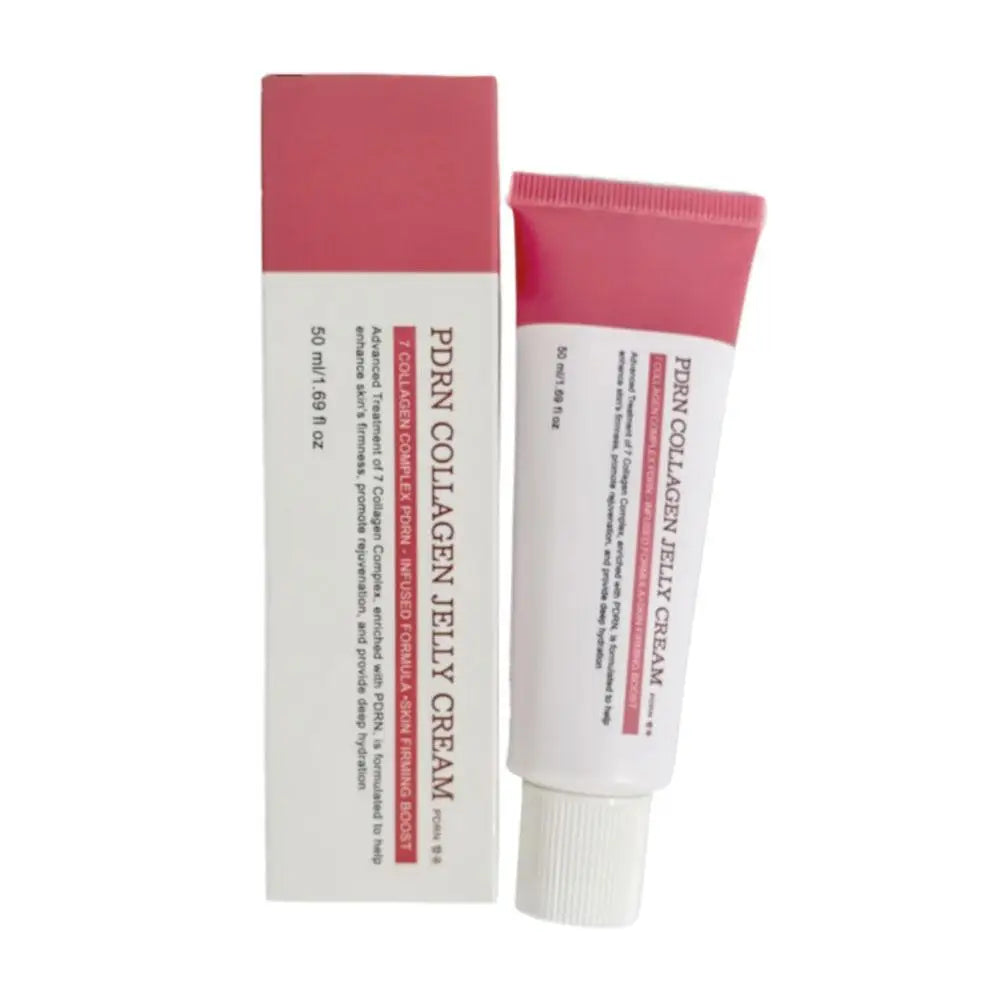 Korean PDRN 7 Collagen Complex Jelly Cream - Anti-wrinkle Firming Plumping Moisturizing Repair Regeneration Facial Skin Care