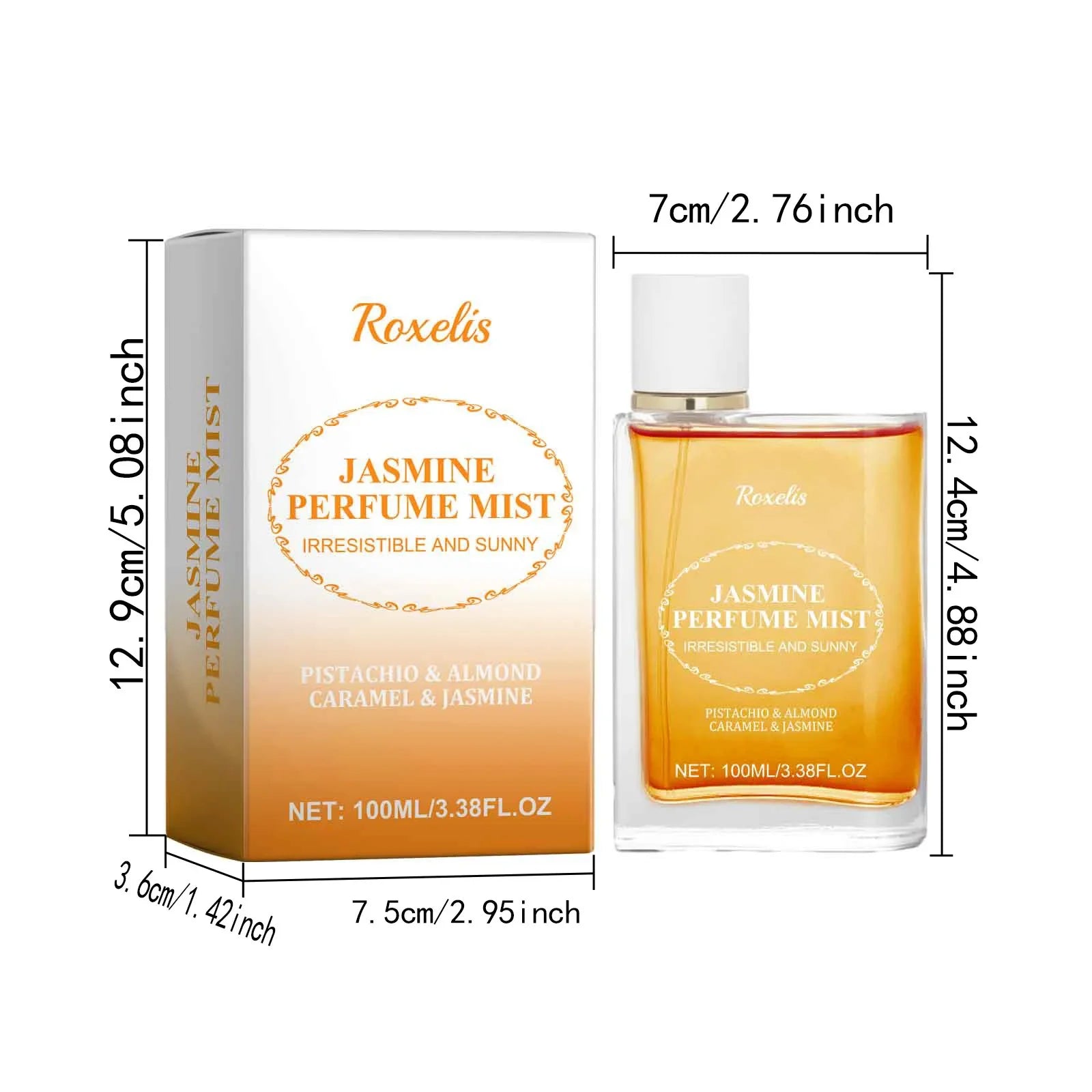 Jasmine Light Fragrance Perfume Attract Pheromone Long Lasting Scent Fresh Dating High Quality Improve Charm Women Body Perfumes