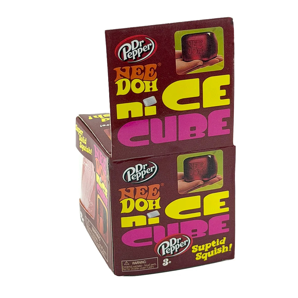 Squishy Trending Nee Doh Cube Squish Toy, Soft Sprite Squeeze Stress Relief Fidget Toy, Sensory NeeDoh for Kids & Adults