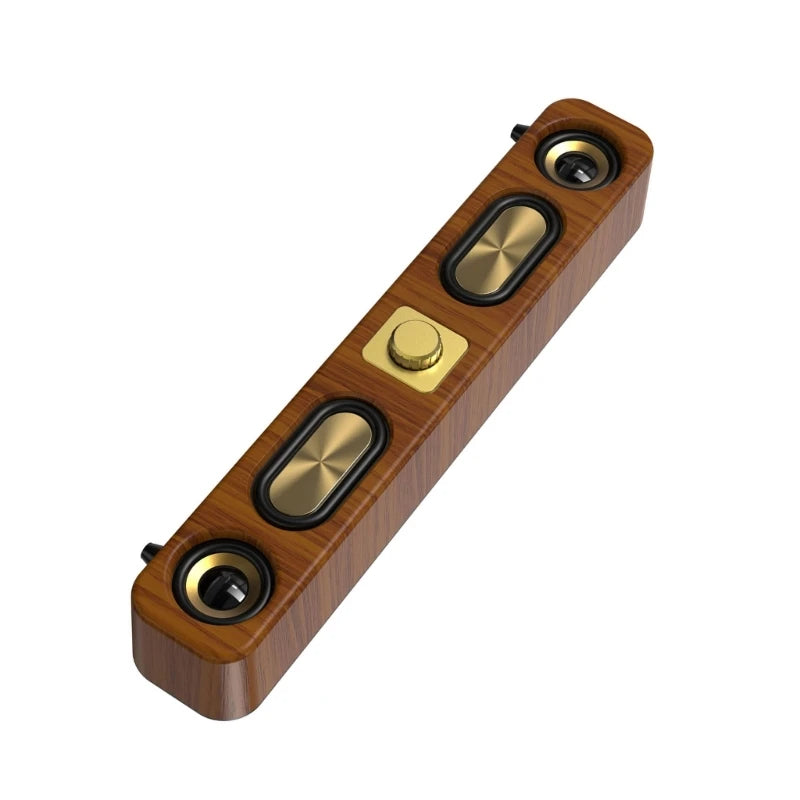 Bluetooth-compatible Speakers Wireless Sound Bar Speakers for Desktop Speakers Corded USB Connection for Monitors