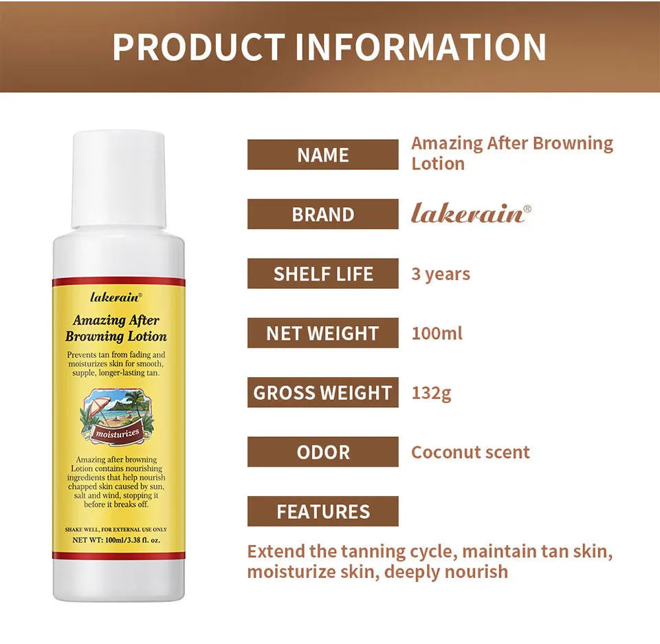 Tanning Body Lotion Long Lasting Waterproof Sweat-proof Tanning Booster Lotion Non-greasy Natural Self Tanner Lotion Makeup
