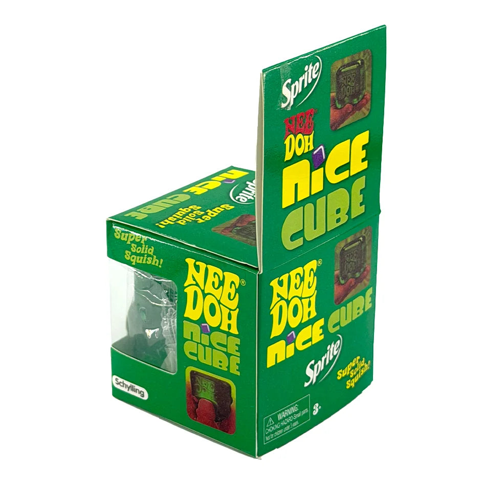 Squishy Trending Nee Doh Cube Squish Toy, Soft Sprite Squeeze Stress Relief Fidget Toy, Sensory NeeDoh for Kids & Adults