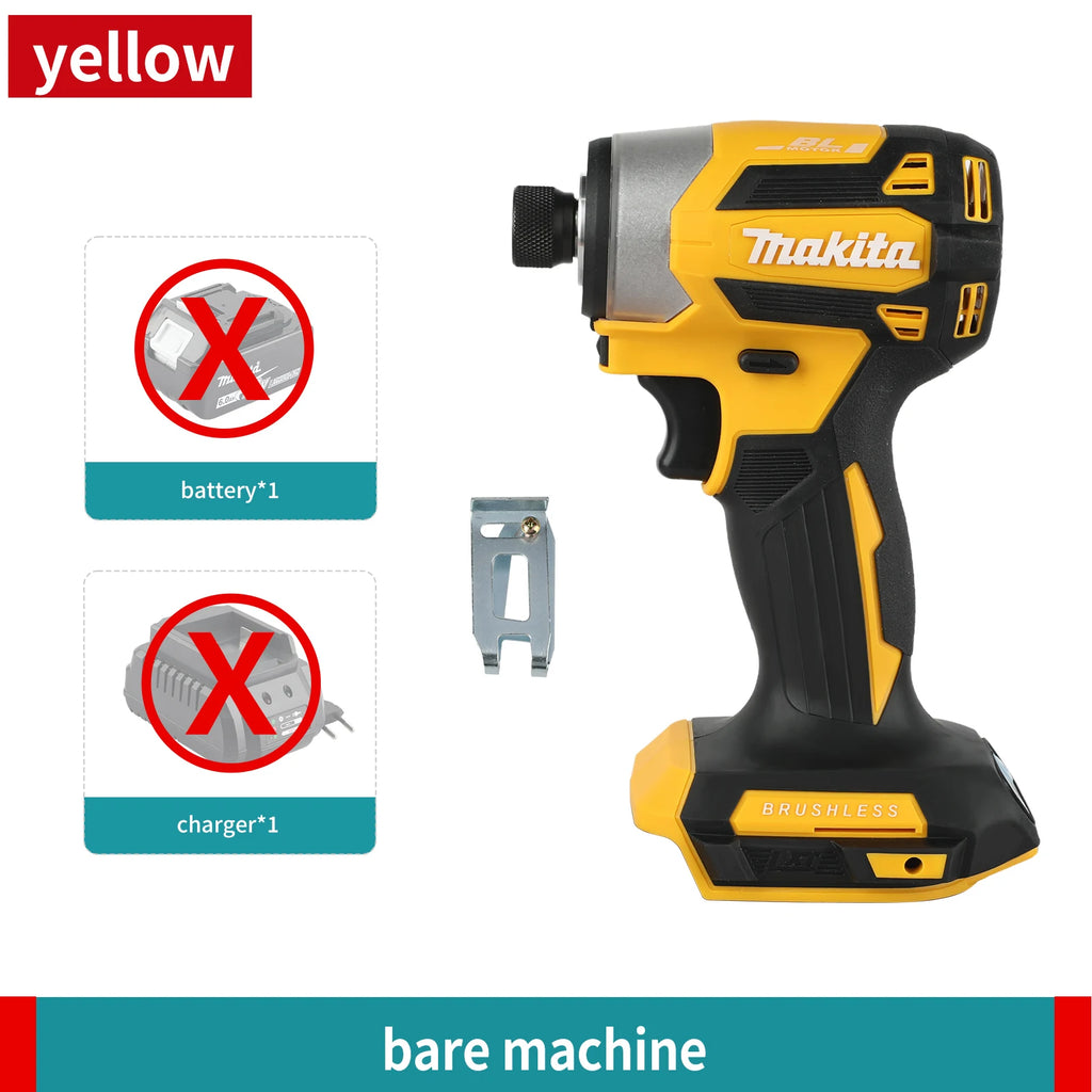 Makita DTD173 High Efficiency Impact Driver 3800 IPM Impact Rate Fast Screw Driving For Large Construction Projects tools
