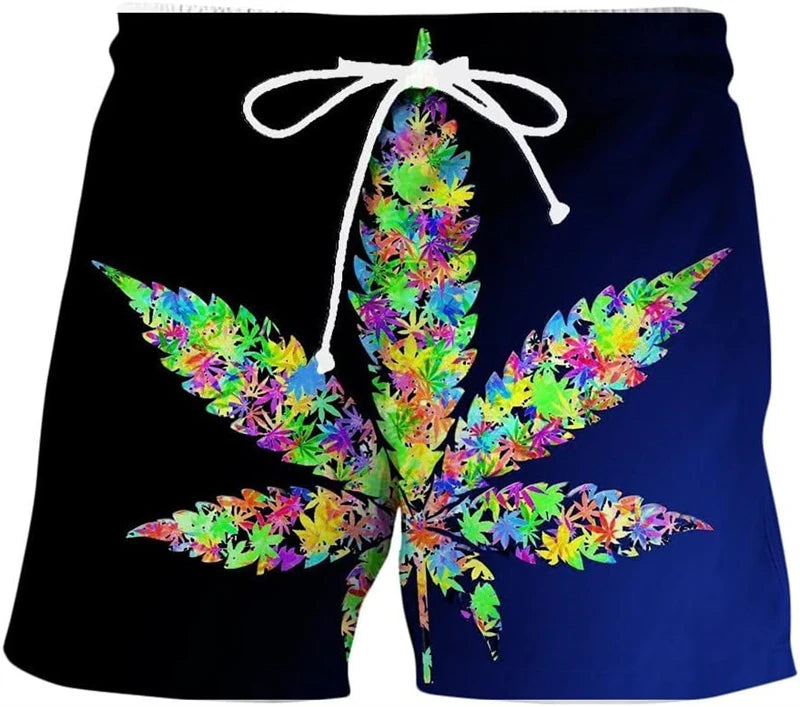 Men's Beach Shorts Oversized Casual Quick Drying Men's Swimming