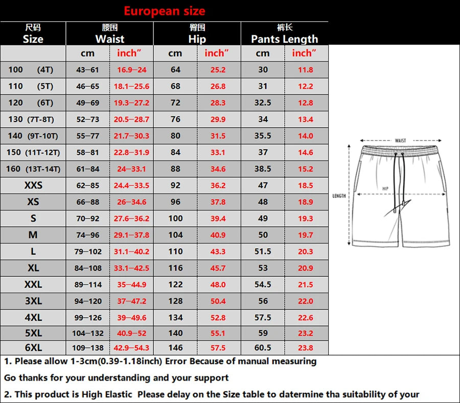 Men's Beach Shorts Oversized Casual Quick Drying Men's Swimming