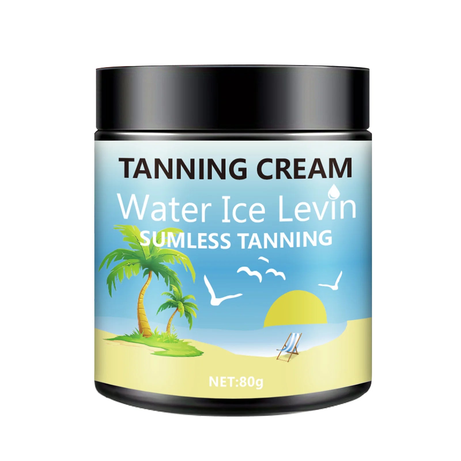 Shea butter Tanning Lotion, Shea Butter and Coconut Oil, Deeply Moisturizing, Fast Absorbing, Non-Greasy